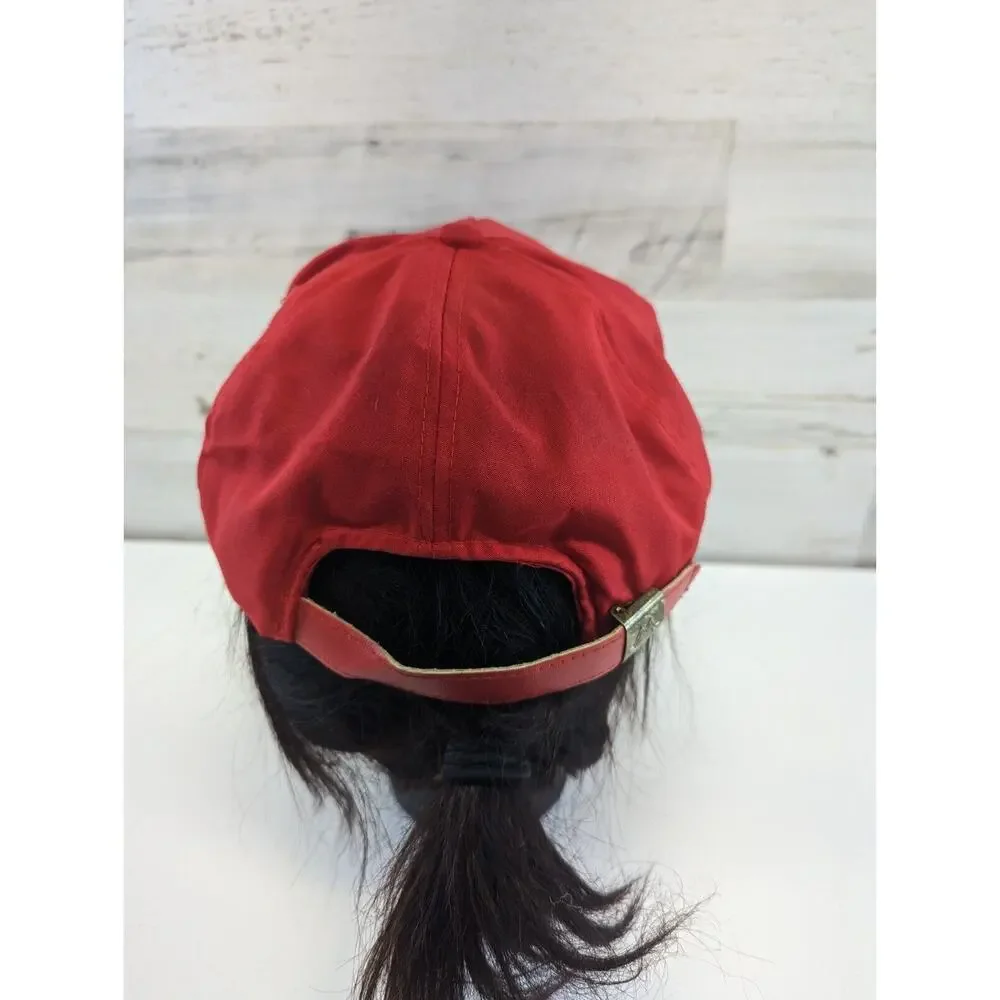 Vintage Challenge 5 Asra Red Rope Hat‎ - Sportsman Level Motorcycle Road Racing